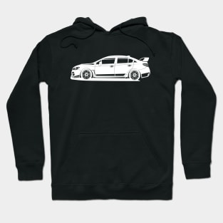 Subie classic white print Hoodie